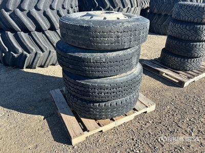 Quantity of (4) General 11R22.5 Tires