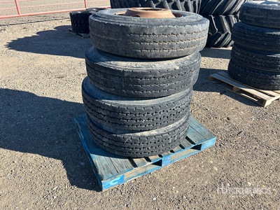 Quantity of (4) Aeolus 11R22.5 Tires