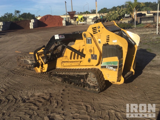 MINI CARGADOR SOBRE ORUGAS COMPACTO 2016 VERMEER S725TX