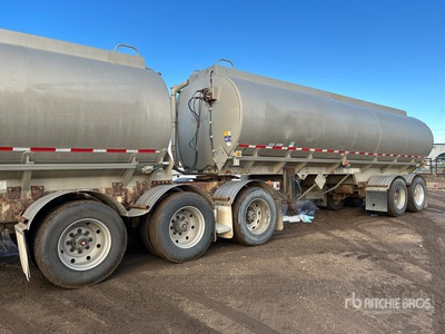 2005 Advance 30000 L T/A B-Train Pup Tanker Trailer
