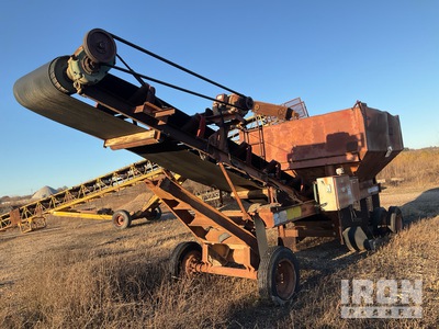 Universal  20 YD Port Bin Unit 2 ft x 4 ft Aggregate Surge Bin