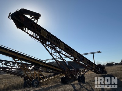 Kolberg 30 in x 70 ft Portable Stacking Conveyor