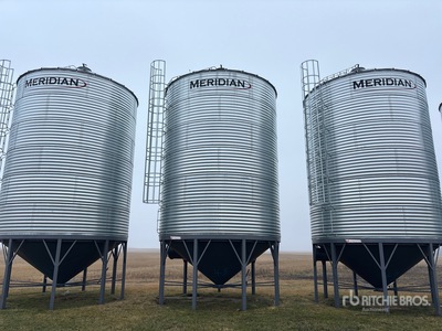 Meridian 1806 +/- 5500 bu 6 Ring Hopper Cassone per grano