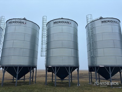Meridian 1806 +/- 5500 bu 6 Ring Hopper Cassone per grano