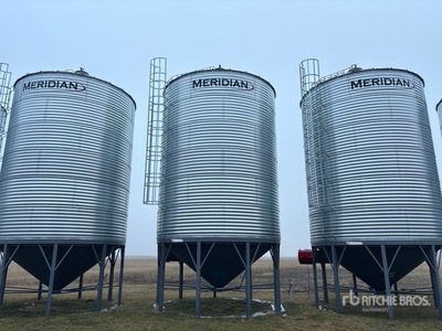 Meridian 1806 +/- 5500 bu 6 Ring Hopper Cassone per grano