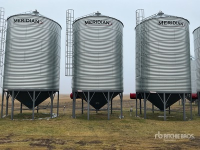 Meridian 1806 +/- 5500 bu 6 Ring Hopper Cassone per grano