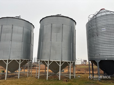 Grain Vault +/- 4000 bu 5 Ring Hopper Grain Bin