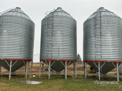 Behlen +/- 3000 bu 4 Ring Hopper Trémie à grains