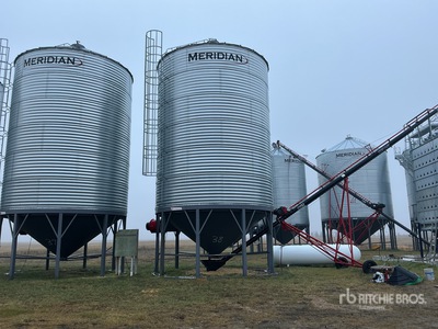 Meridian 1806 +/- 5500 bu 6 Ring Hopper Cassone per grano