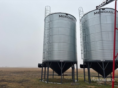 Meridian 1806 +/- 5500 bu 6 Ring Hopper Contenedor de grano