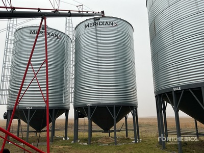 Meridian 1806 +/- 5500 bu 6 Ring Hopper Contenedor de grano