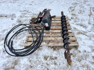 Wheatheart 6 ft x 6 in Hydraulic Post Hole Digger