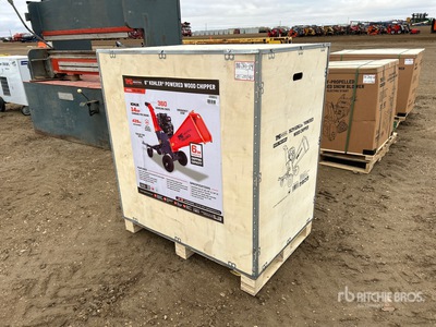 TMG GWC6 Tow-Behind Astilladora de madera (Unused)