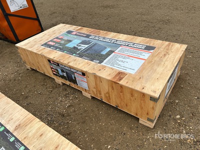 StanForge MS1020B 10 ft x 20 ft Metal Garage Shed (Unused)