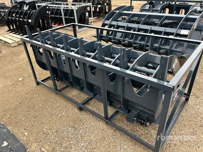 StanForge RG72 72 in Grapple Skid Steer Root Rake (Unused)