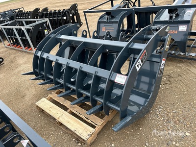 StanForge RG72 72 in Grapple Skid Steer Root Rake (Unused)