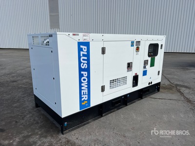 2025 Plus Power GF2-125 125 kVA Skid-Mounted Generator Set (Unused)