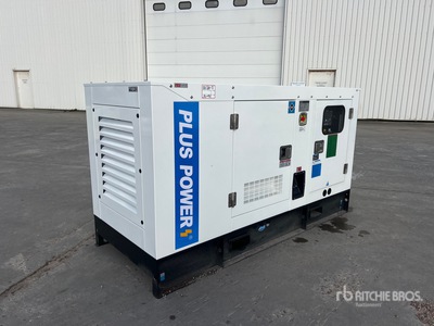 2025 Plus Power GF2-75 75 kVA Skid-Mounted Generator Set (Unused)