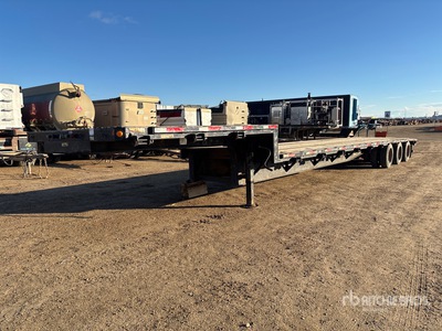 2009 Fontaine 53 ft Tri/A Plateforme Surbaissée