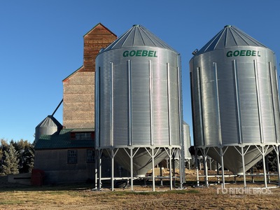 Goebel +/- 7800 bu 6 Ring Grain Bin