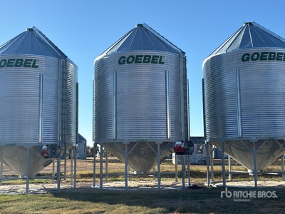 Goebel +/- 4200 bu 4 Ring Hopper Grain Bin