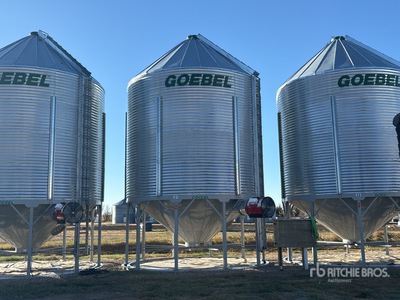 Goebel +/- 4200 bu 4 Ring Hopper Grain Bin