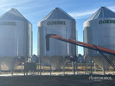 Goebel +/- 4200 bu 4 Ring Hopper Grain Bin