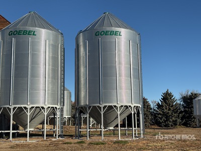 Goebel +/- 7800 bu 6 Ring Hopper Grain Bin