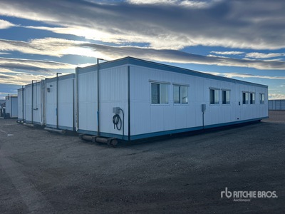 Quantity of (4) Camp Corp Structures Skid-Mounted Sleeper Mobile Camp