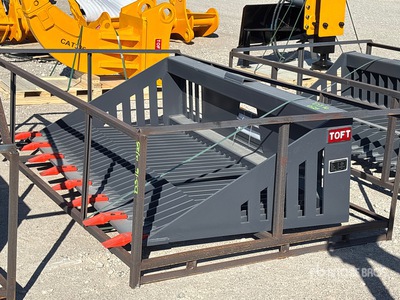 2025 TOFT HSSB-74 74 in Skeleton Skid Steer Bucket (Unused)