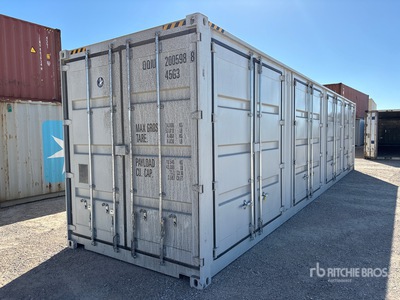 2025 40 ft High Cube Multi-Door Storage Container