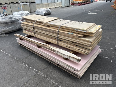 Quantity of Timber Plywood & 16 mm Plaster Sheeting