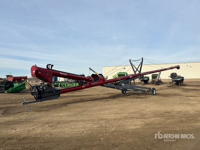 Meridian HVST 1385 13 in x 85 ft Telescopic Swing Grain Auger (Unused)