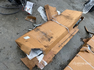 2025 Landhero LDH-MS0808 8 ft x 8 ft Metal Garage Shed with Double Front Doors Cobertizo (Unused)