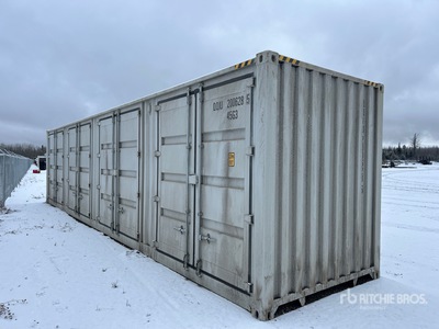 2025 40 ft High Cube Multi-Door Storage Container