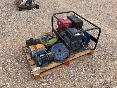 Qty of 1 generador set, 4 electric pump