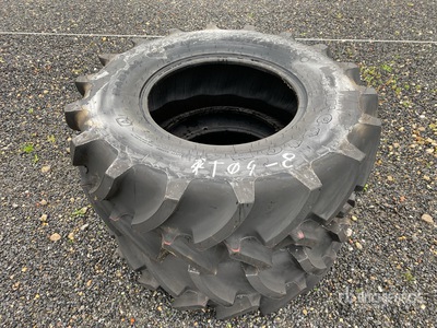 Quantity of (2) Firestone 360/70R20 R4000 TL 129A8 إطارات المعدات