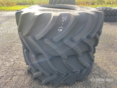 Quantity of (2) Firestone 800/65R32 MT-HARV TL 178A8178B إطارات المعدات