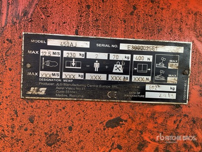 2015 JLG 450AJ Series ll Podnośnik Przegubowy