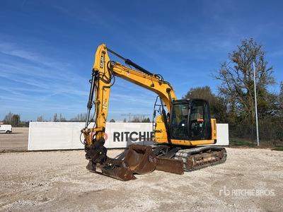 2016 JCB JZ140LCDT4I Pelle Sur Chenilles Excavadora de Cadenas