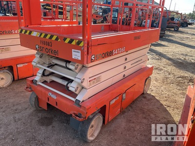 2017 Snorkel S4726E Electric Scissor Lift (Inoperable)