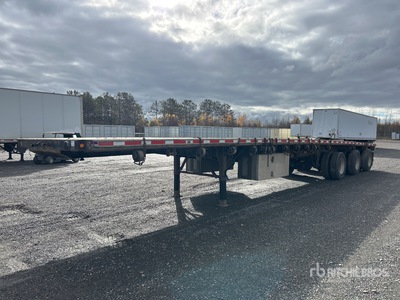2014 Fontaine 48 ft Tri/A Flatbed Trailer
