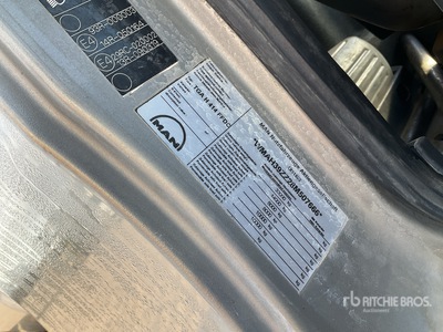 2008 MAN TGA H414FFDC 8x4 Mixer Truck