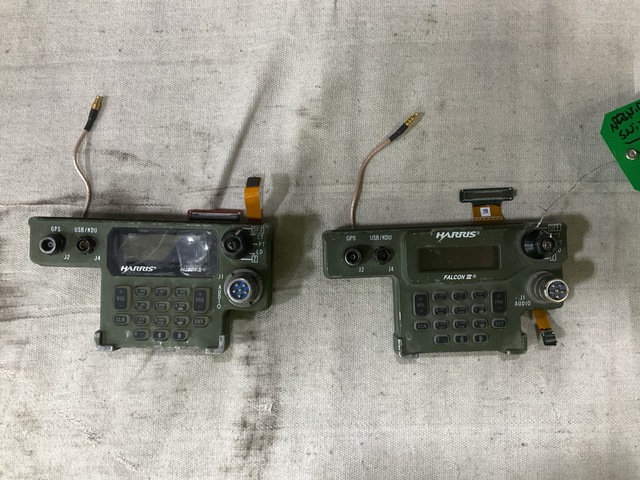 (2) Harris Falcon III Control Panels