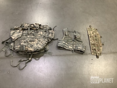(17) Large Field Pack Sets, (47) Fighting Load Carriers & Assorted Items