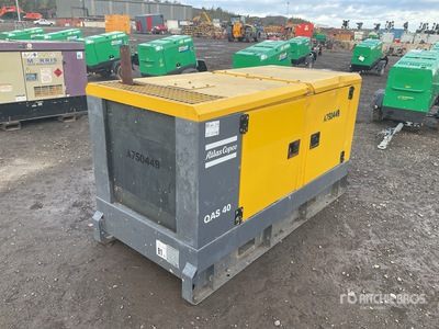 Atlas Copco QAS40 Generator Set