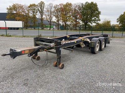 Hueffermann T/A Container aanhangwagen