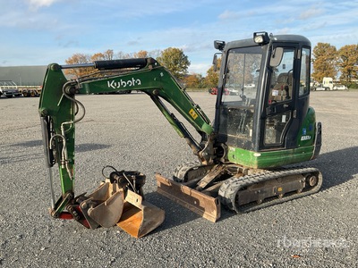 2017 Kubota KX61-3 Mini Excavator