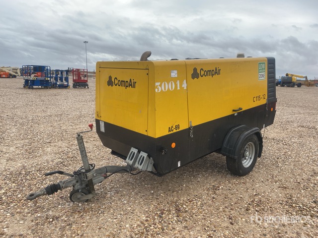 2021 CompAir C115-12 11.5 m3/min Mobile Air Compressor | Ritchie Bros ...