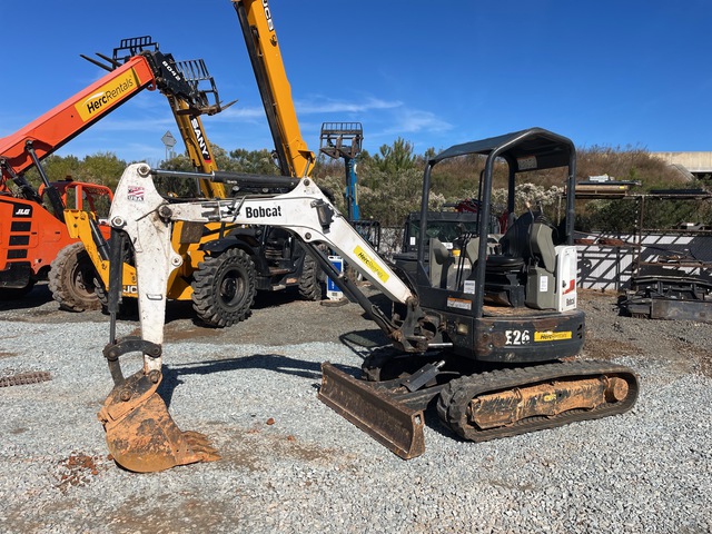 2019 Bobcat E26 Mini Excavator 2019 Bobcat E26 Mini Excavator